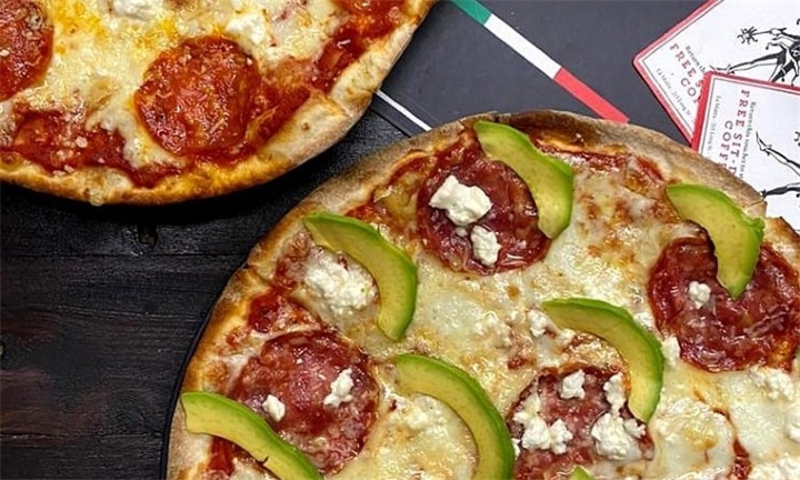 Hyperli Choice of Any 2 Large Pizza's from La Matta